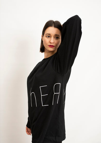 herum. Statement Longsleeve